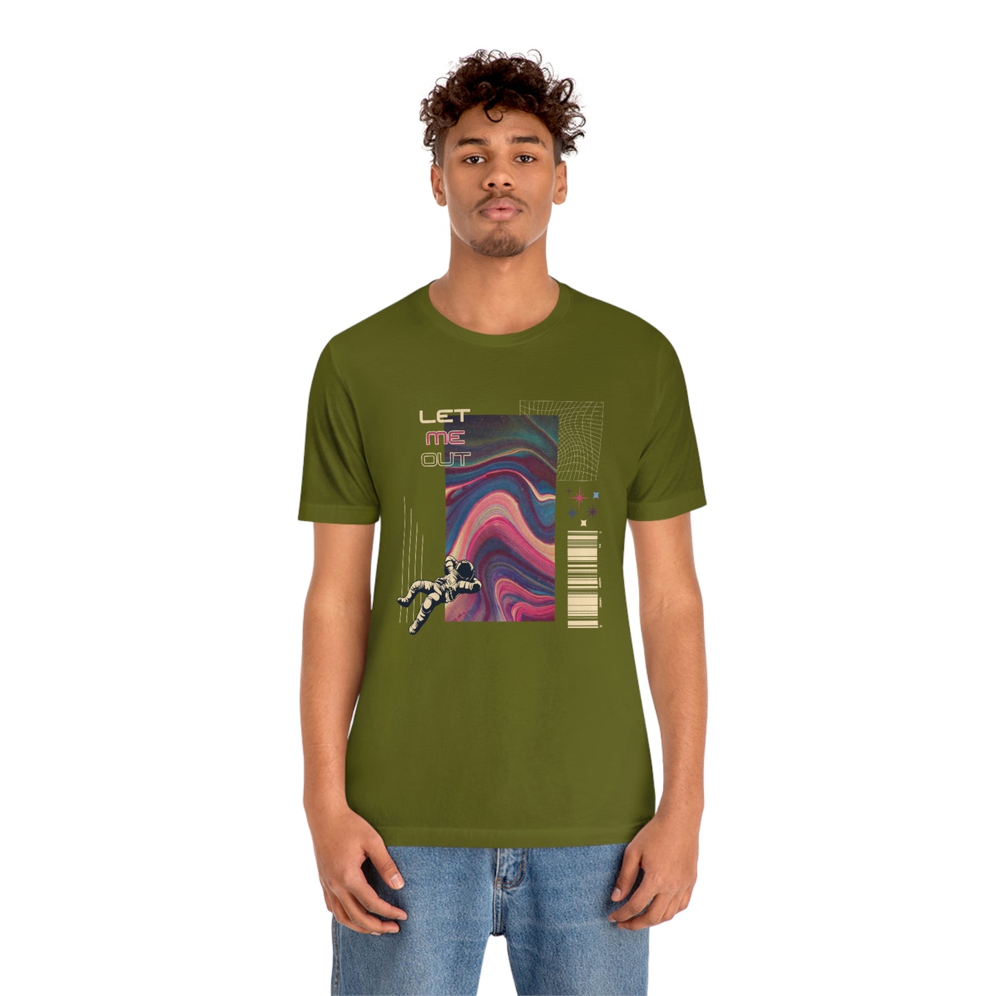 Let Me Out Retro-Space Short Sleeve Tee