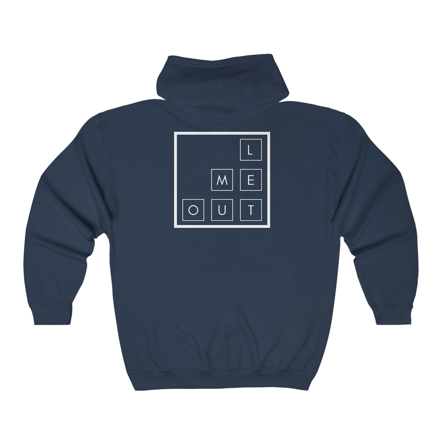 Let Me Out Boxes Zip up Sweatshirt
