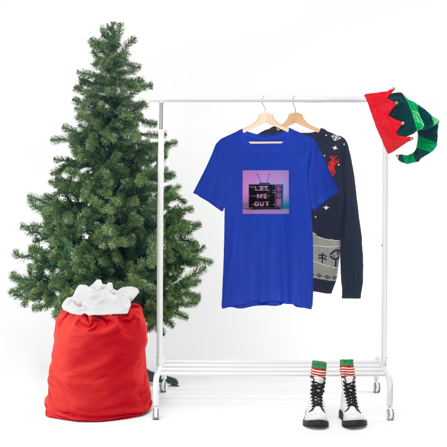 Let Me Out of this TV Short Sleeve Tee