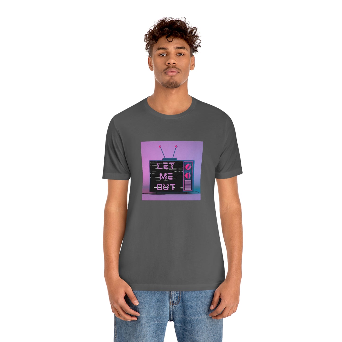 Let Me Out of this TV Short Sleeve Tee