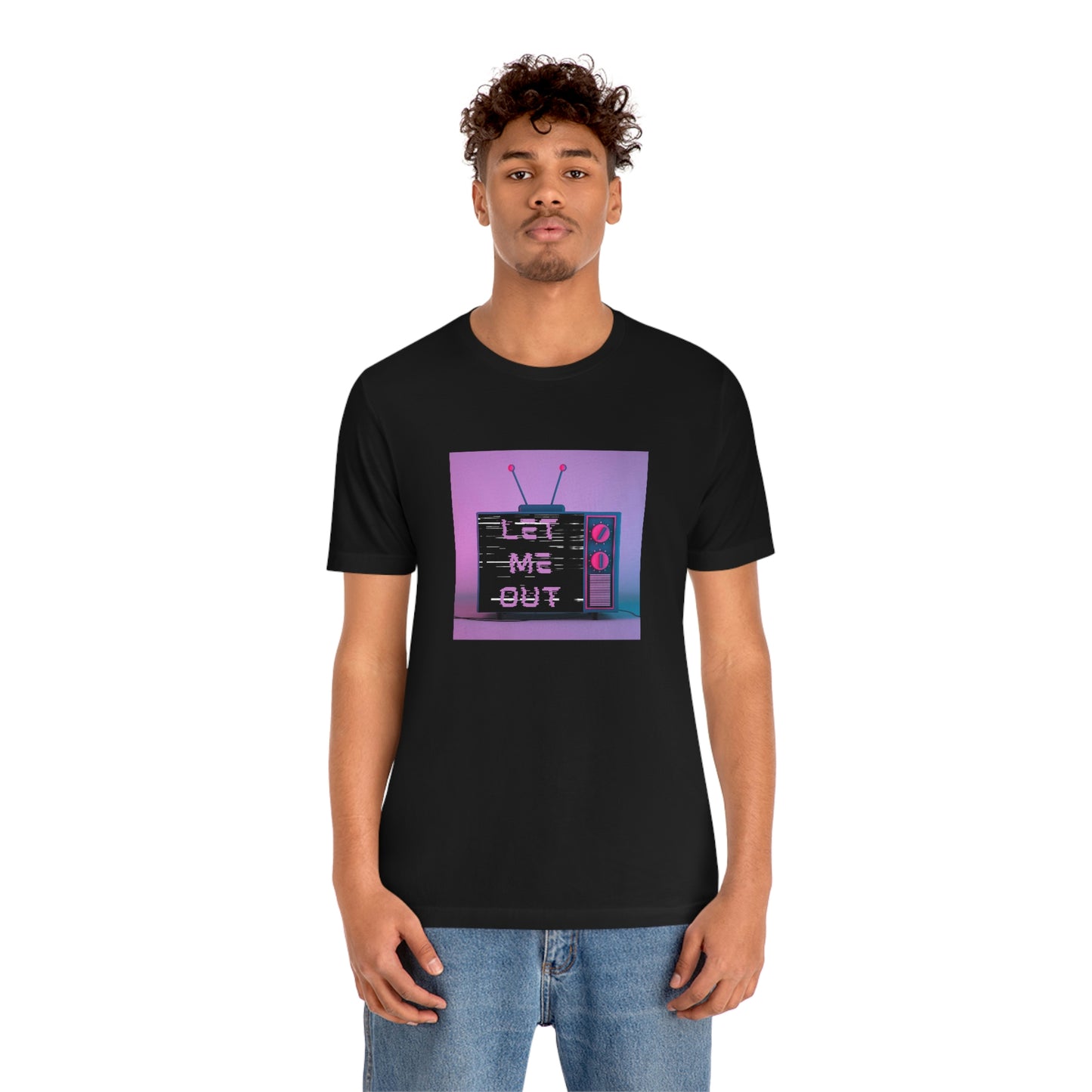 Let Me Out of this TV Short Sleeve Tee
