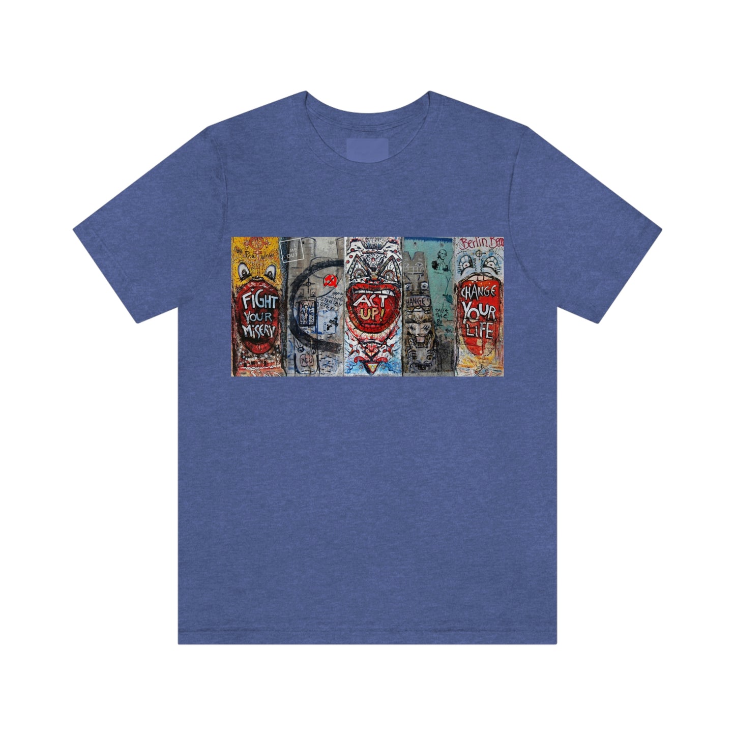 Let Me Out Act up happily Short Sleeve Tee