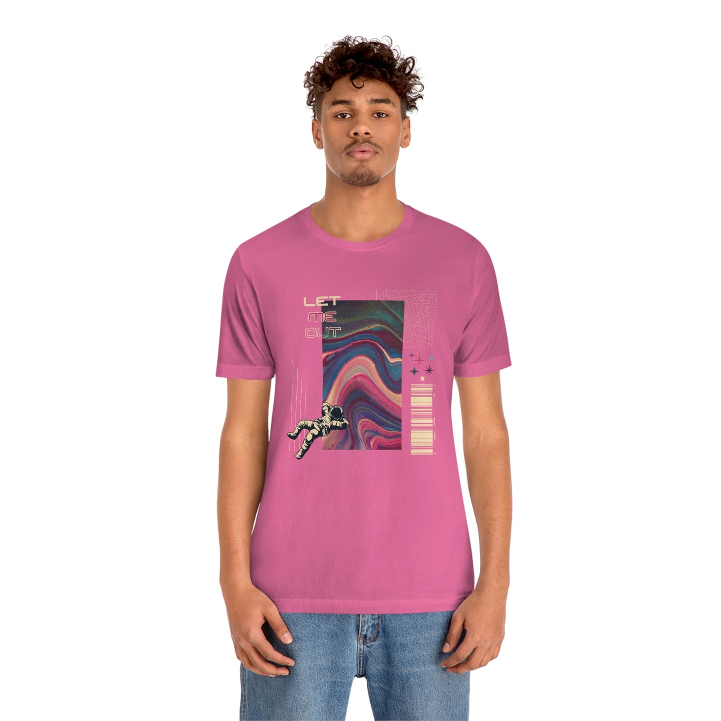 Let Me Out Retro-Space Short Sleeve Tee