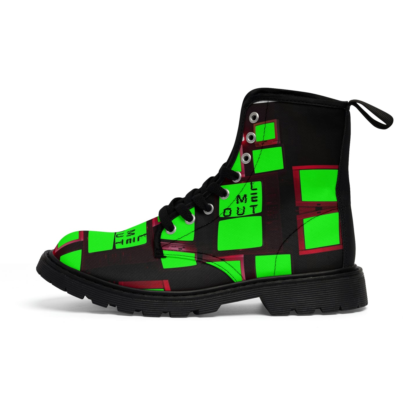 Let Me Out TV's Canvas Boots