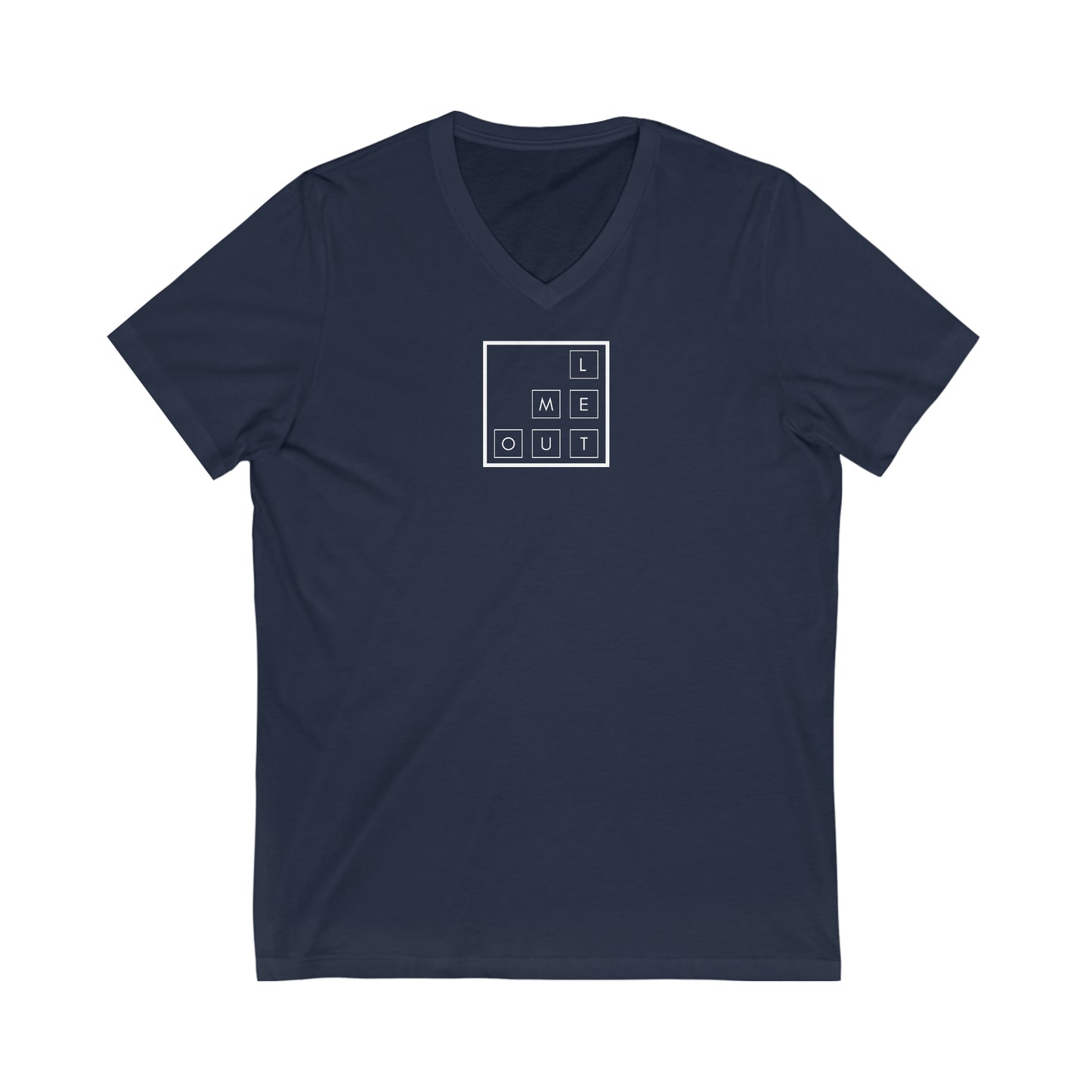 Let Me Out Boxes V-Neck Tee