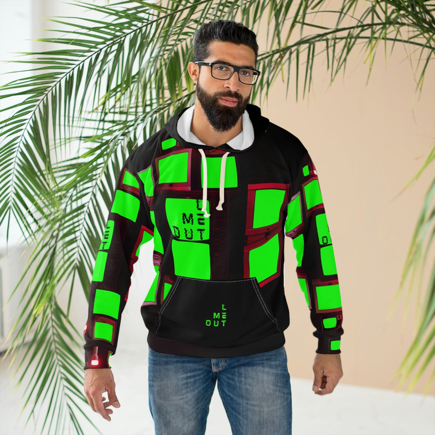 Let Me Out TV Stack Pullover Hoodie