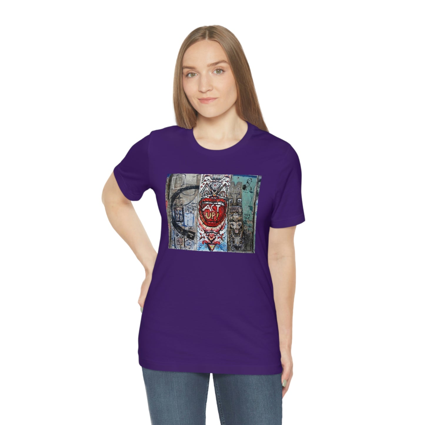 Act Up! Berlin Wall Graffiti Tee