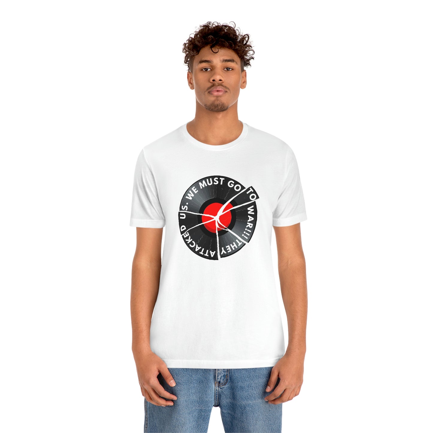 Let Me Out of this Broken Record Short Sleeve Tee