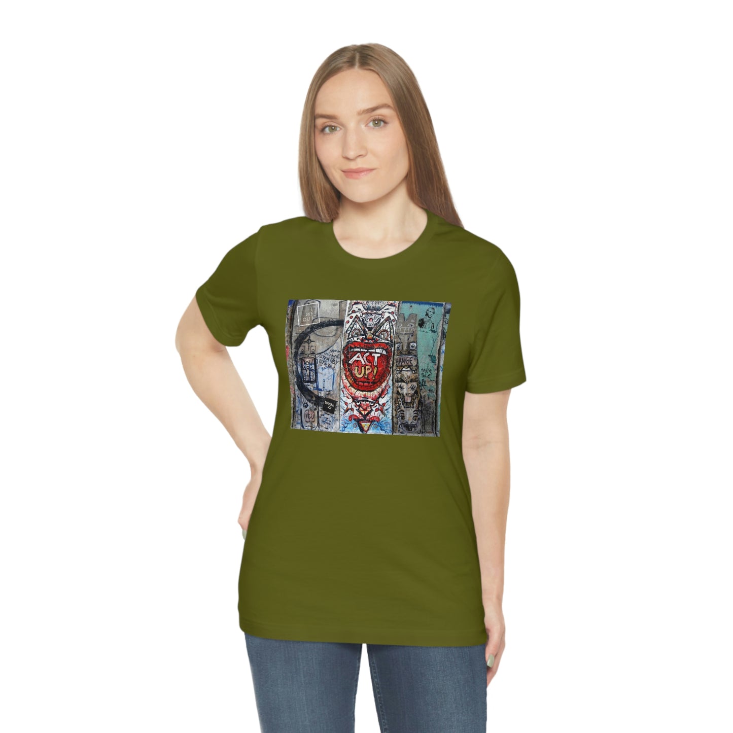 Act Up! Berlin Wall Graffiti Tee