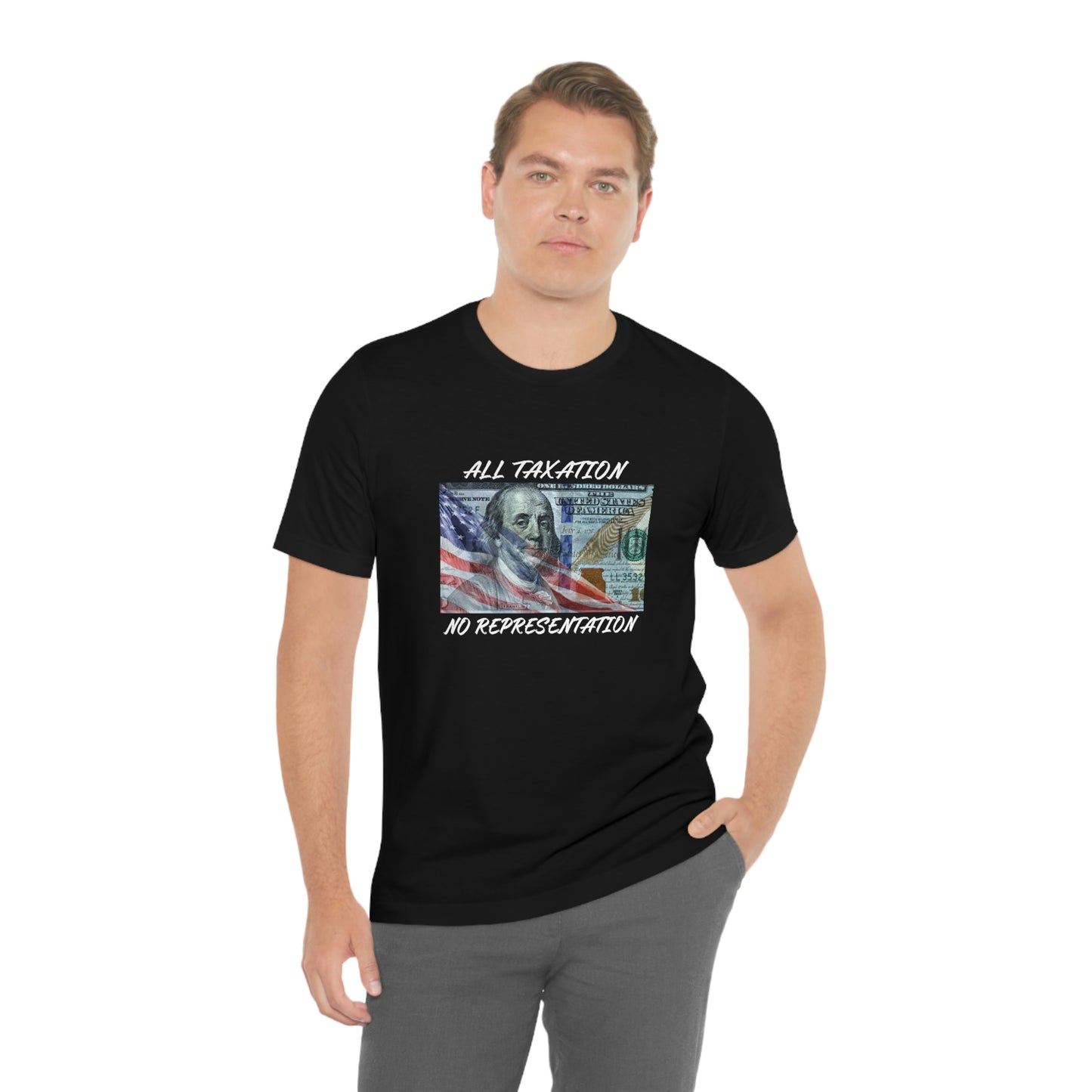 Let Me Out of Taxation Short Sleeve Tee