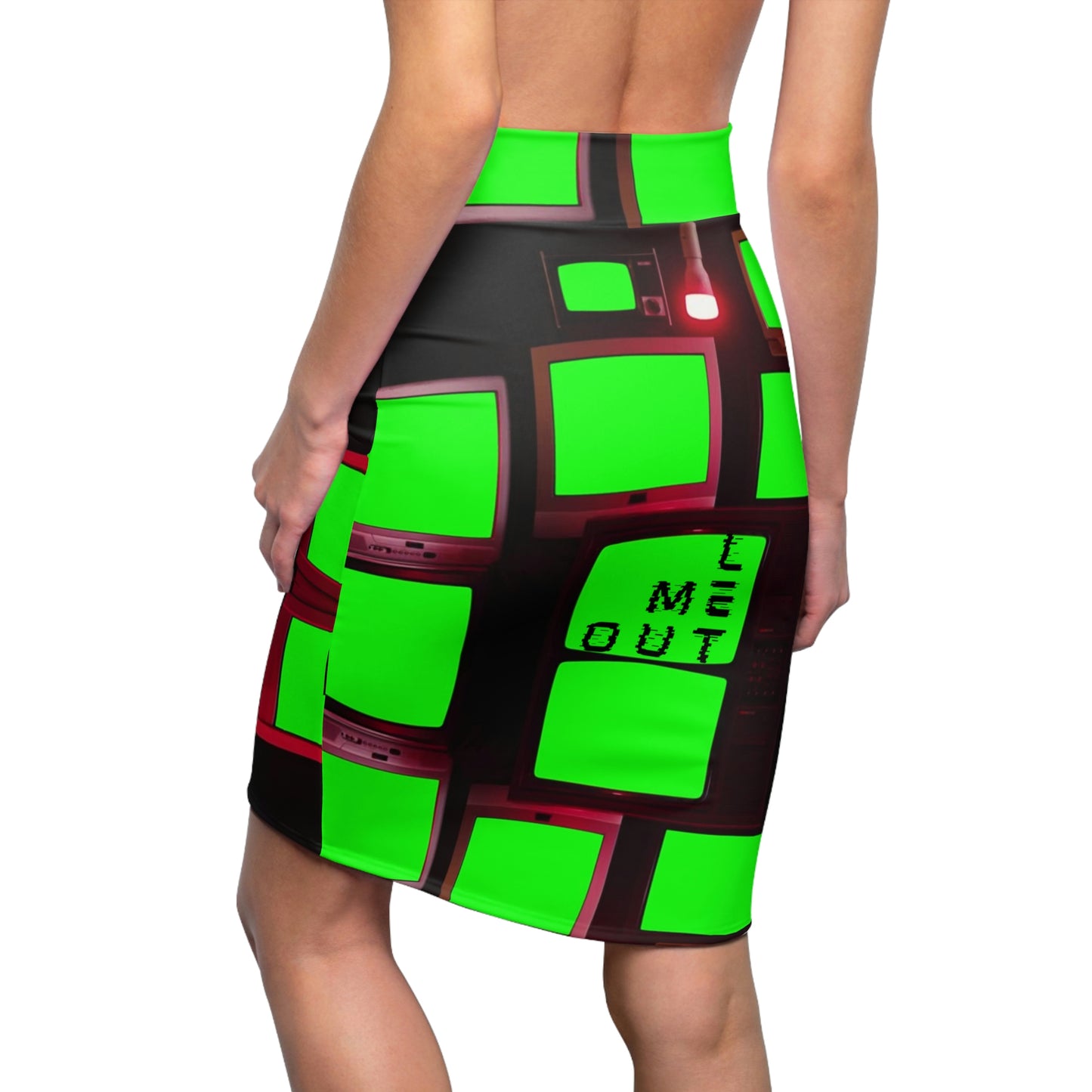 Let Me Out TV's Women's Pencil Skirt