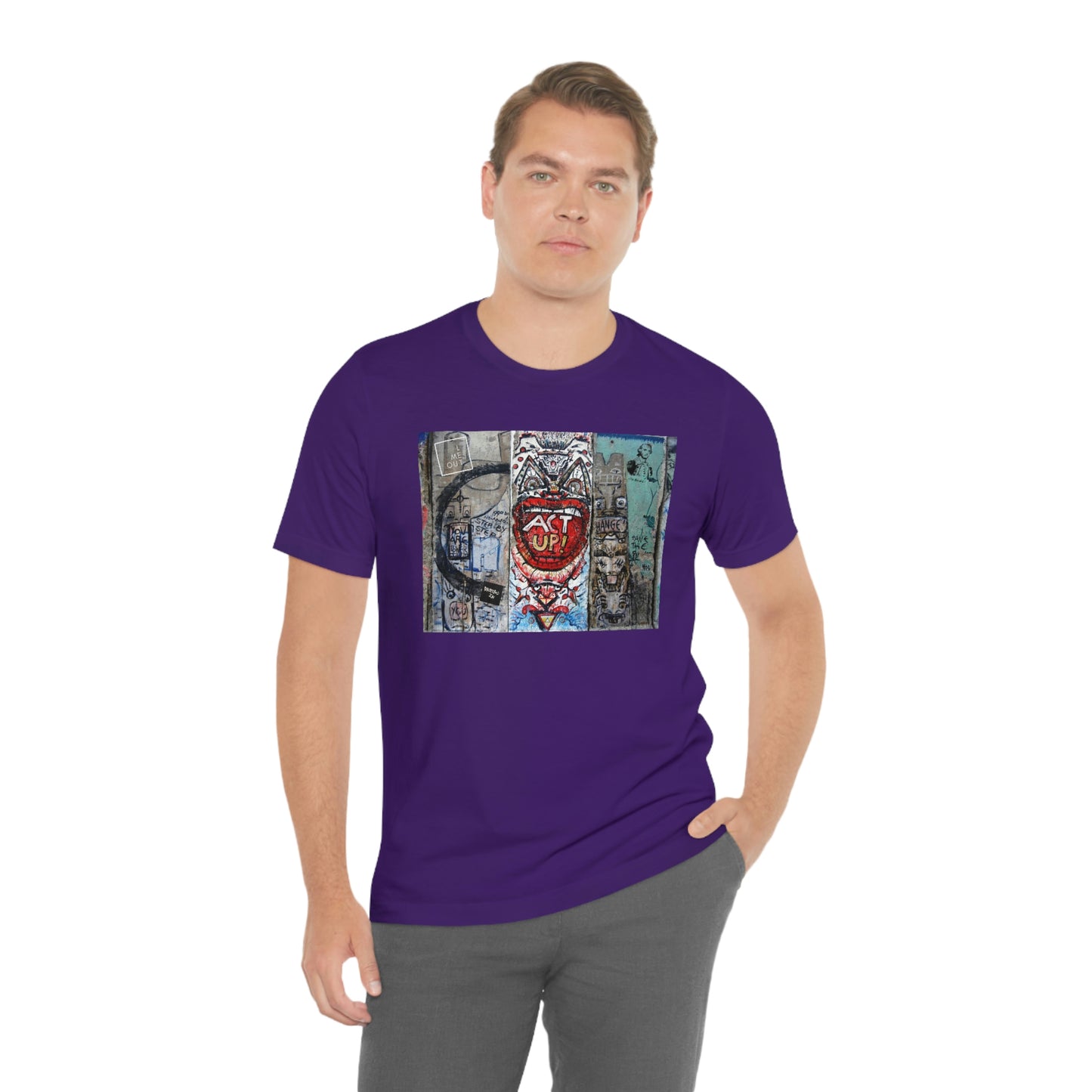 Act Up! Berlin Wall Graffiti Tee