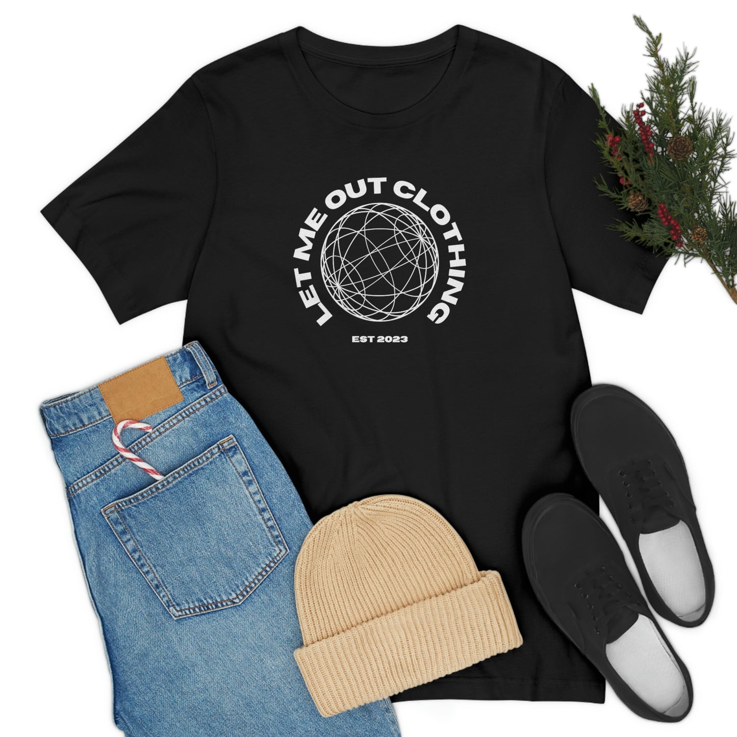 Let Me Out Est 2023 Cross Tee shirt