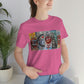 Let Me Out Act up happily Short Sleeve Tee