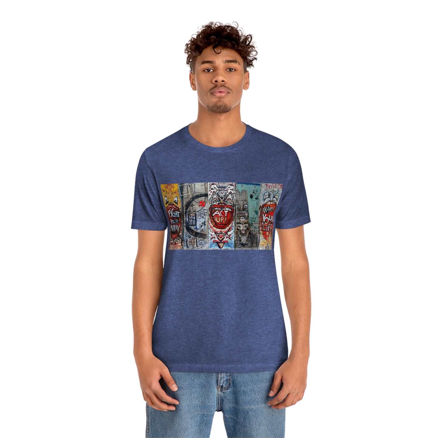 Let Me Out Act up happily Short Sleeve Tee