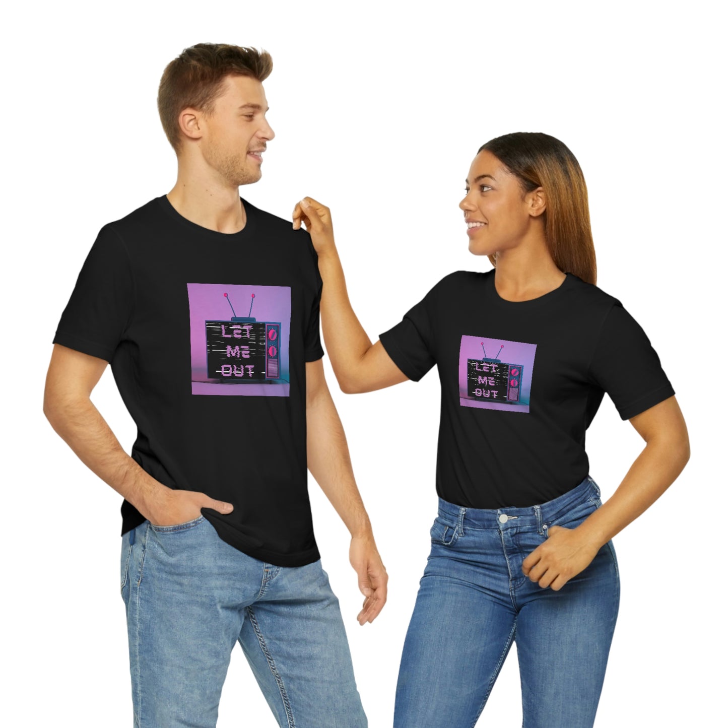Let Me Out of this TV Short Sleeve Tee