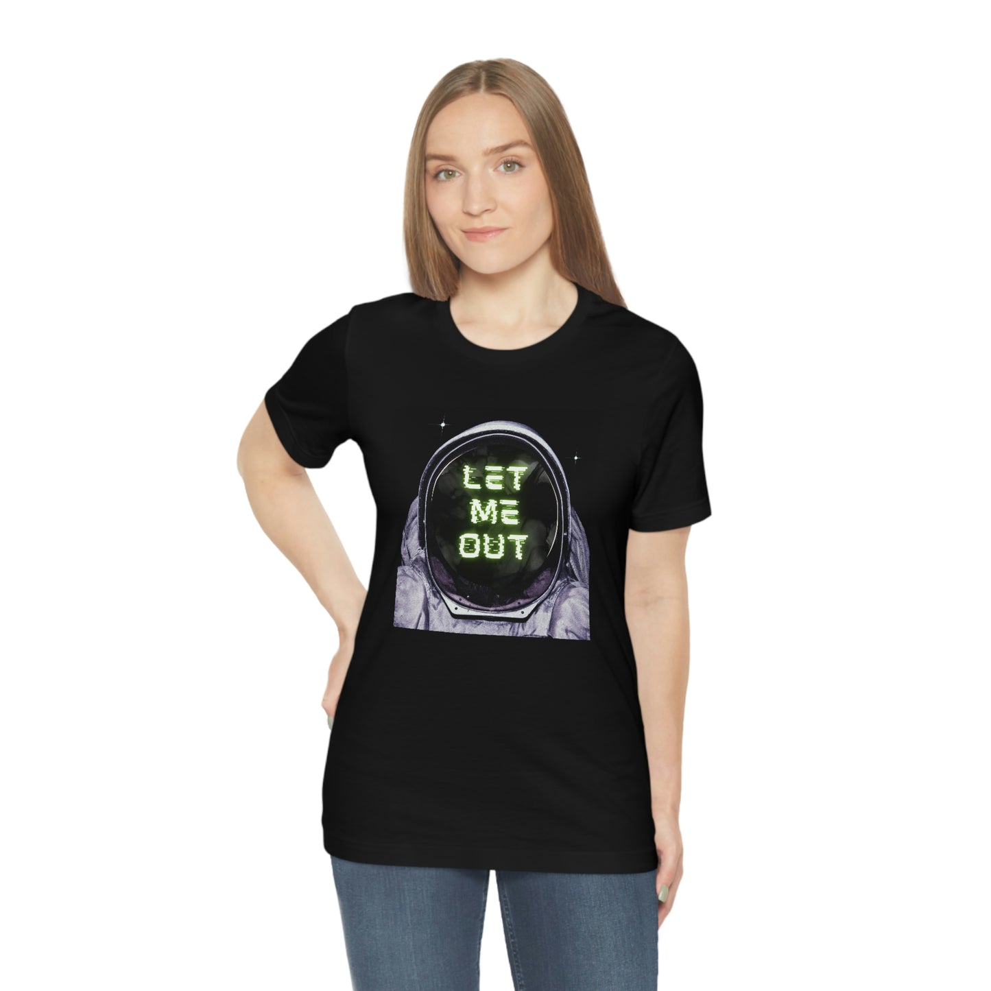 Let Me Out Space Suit Tee