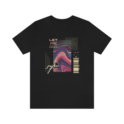 Let Me Out Retro-Space Short Sleeve Tee