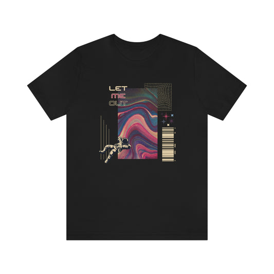 Let Me Out Retro-Space Short Sleeve Tee