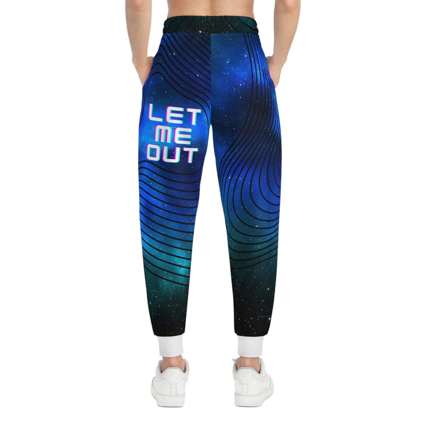 Let Me Out Space Walkers Athletic Joggers
