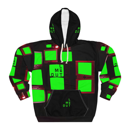 Let Me Out TV Stack Pullover Hoodie