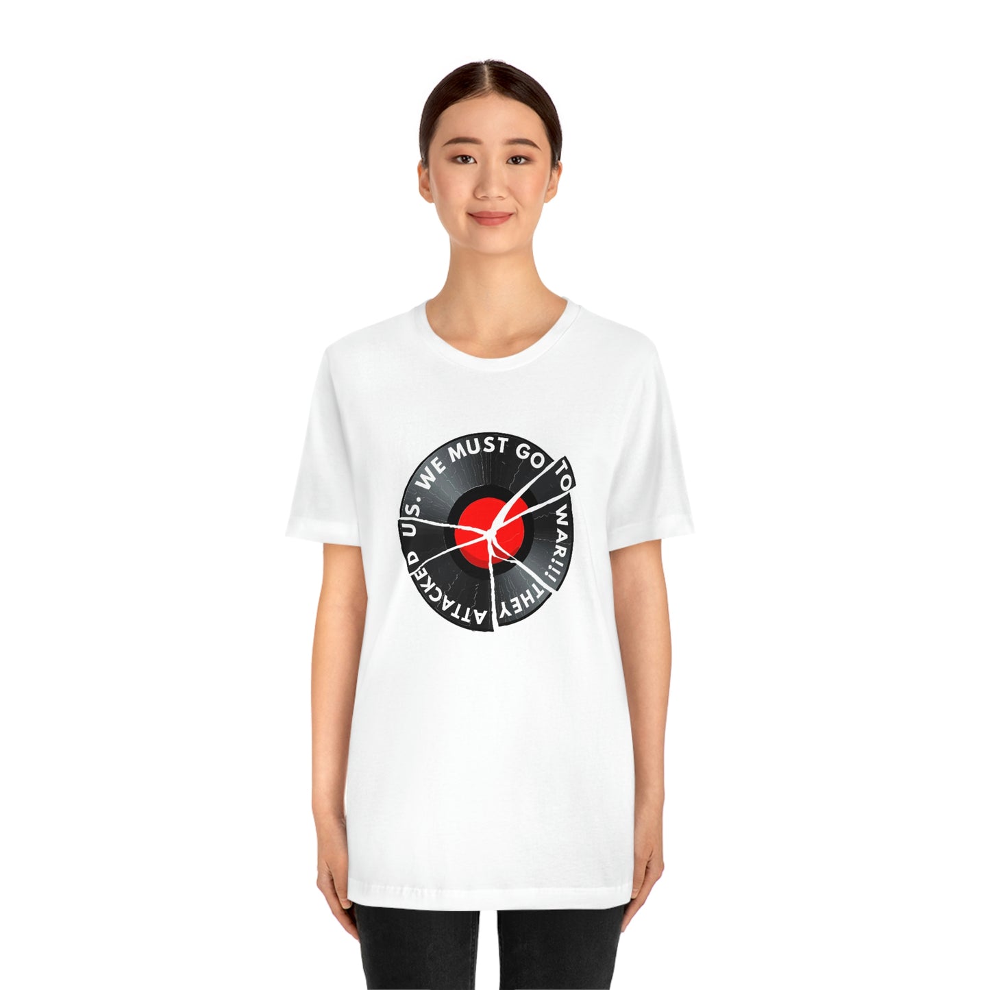 Let Me Out of this Broken Record Short Sleeve Tee