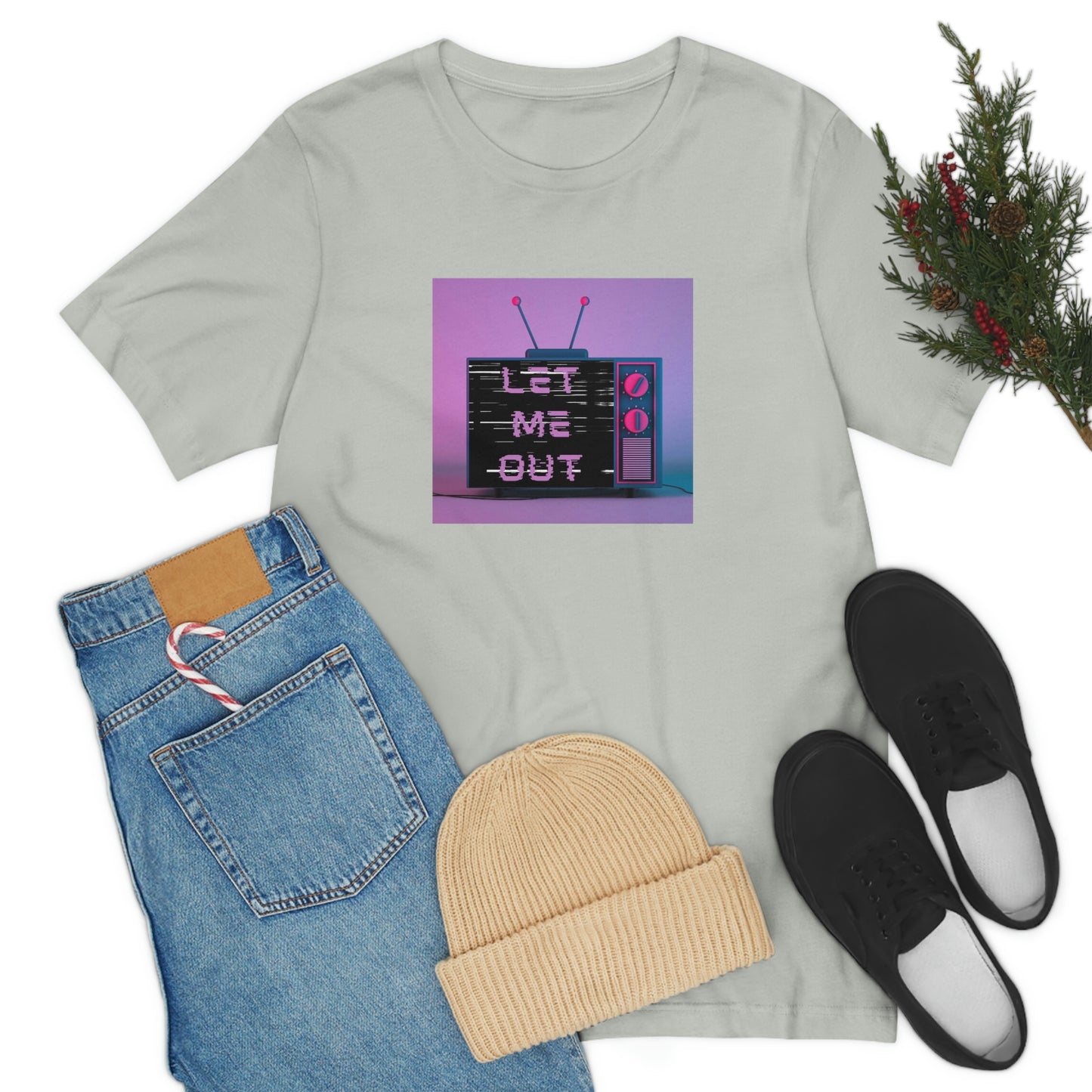 Let Me Out of this TV Short Sleeve Tee