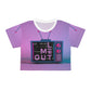 Let Me Out UHF Crop Tee