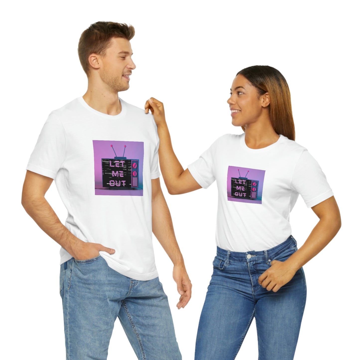 Let Me Out of this TV Short Sleeve Tee
