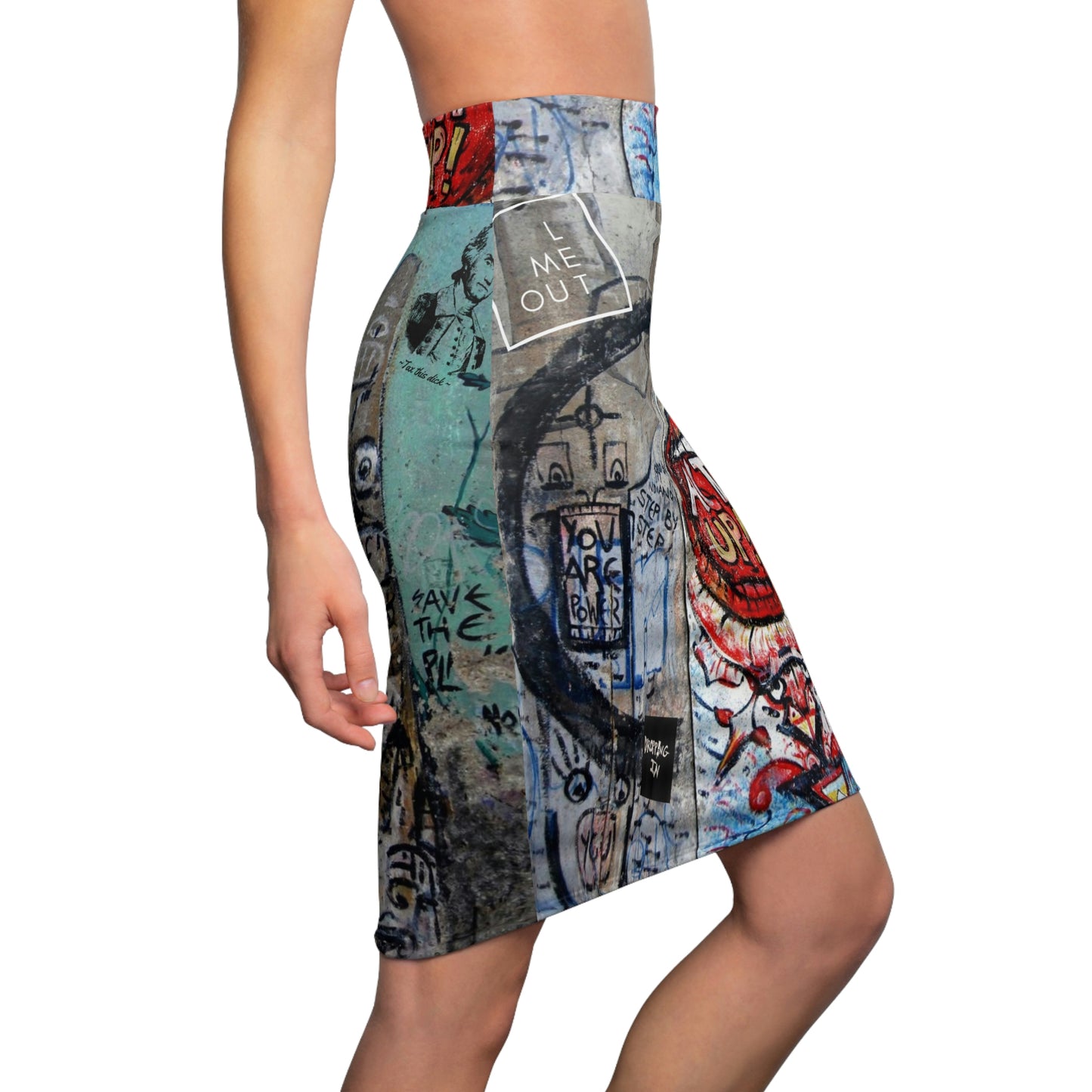 Let Me Out Act Up Women's Pencil Skirt