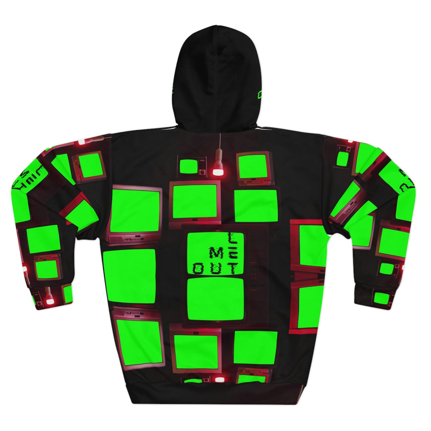 Let Me Out TV Stack Pullover Hoodie