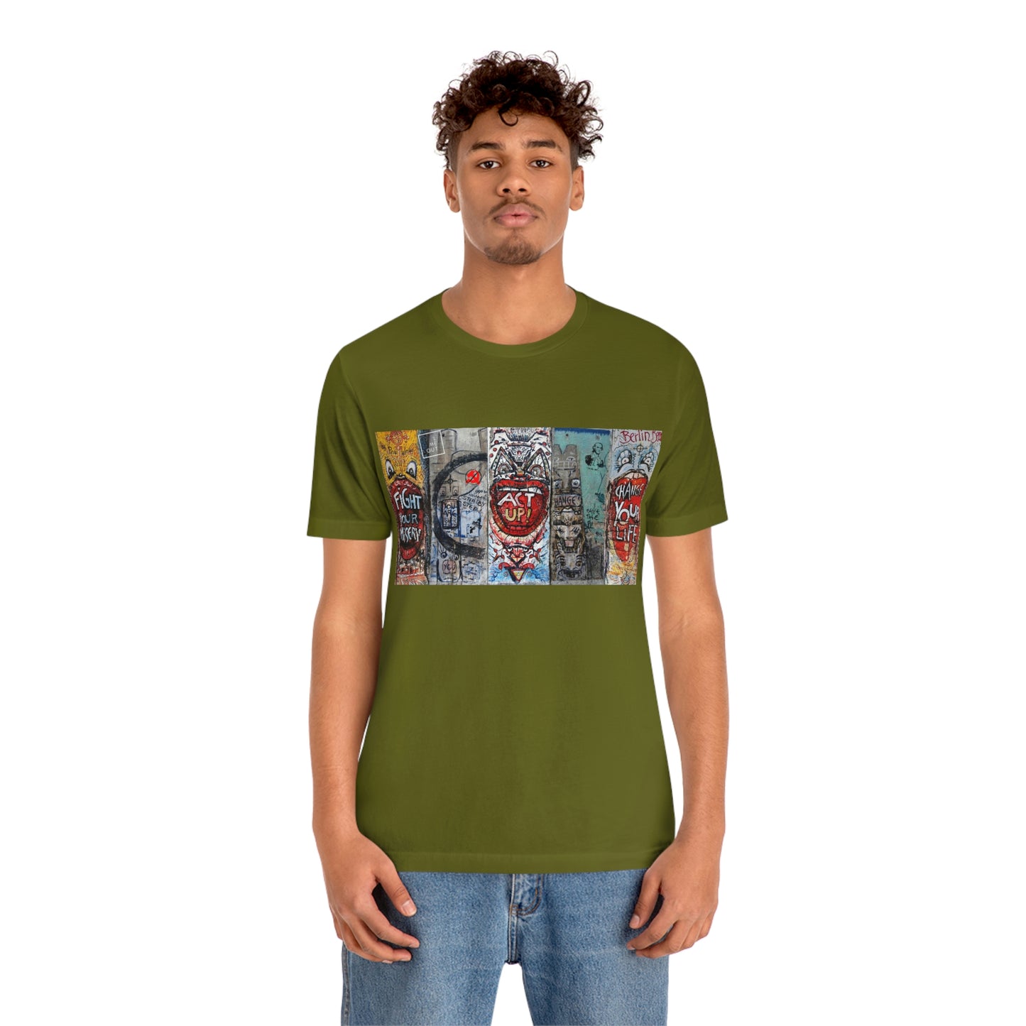 Let Me Out Act up happily Short Sleeve Tee