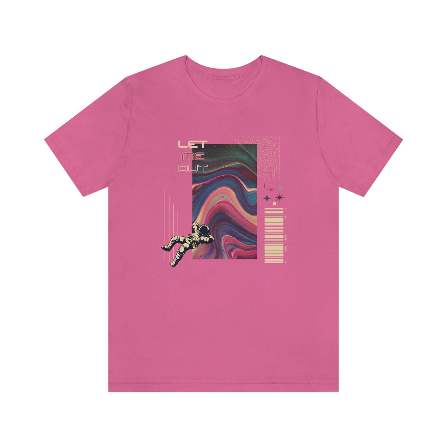 Let Me Out Retro-Space Short Sleeve Tee