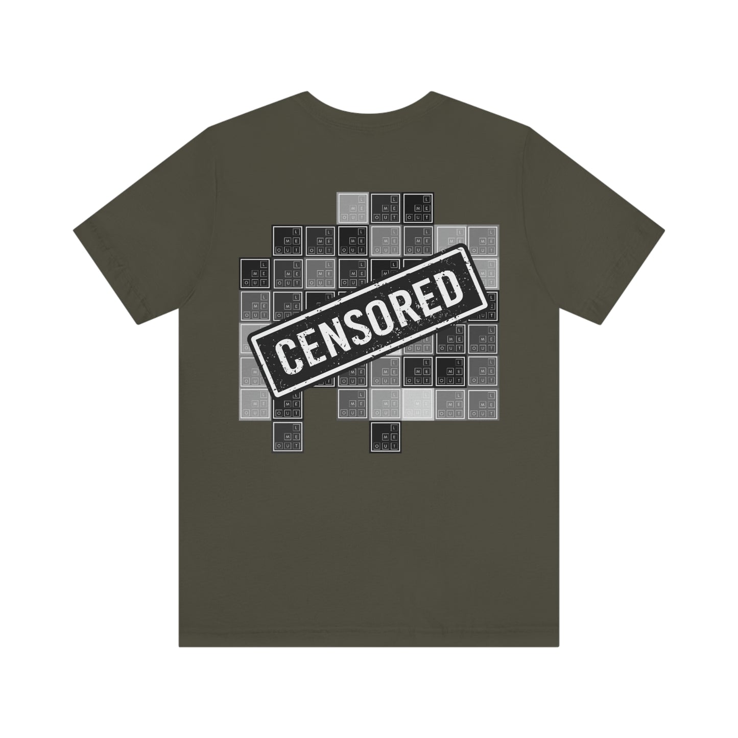 Let Me Out! Uncensored 2 Sided T-Shirt