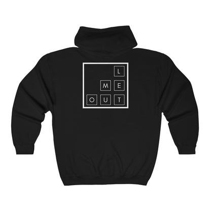 Let Me Out Boxes Zip up Sweatshirt