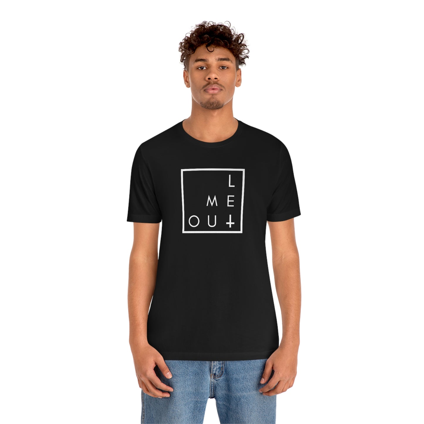 Let Me Out Crossed Short Sleeve Tee