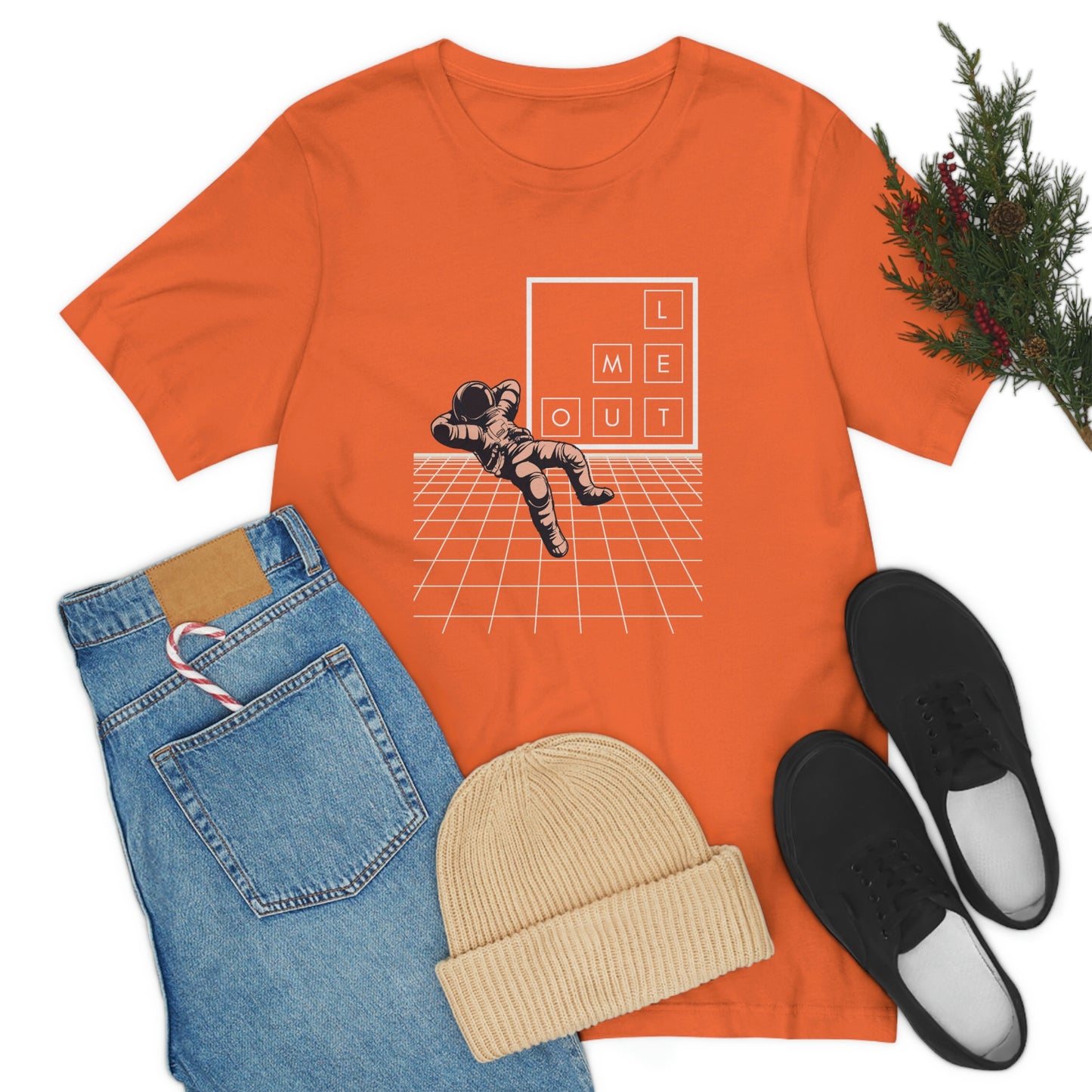 Let me WAY out short sleeve tee