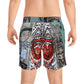 Let Me Out Act Up Mid-Length Swim Shorts