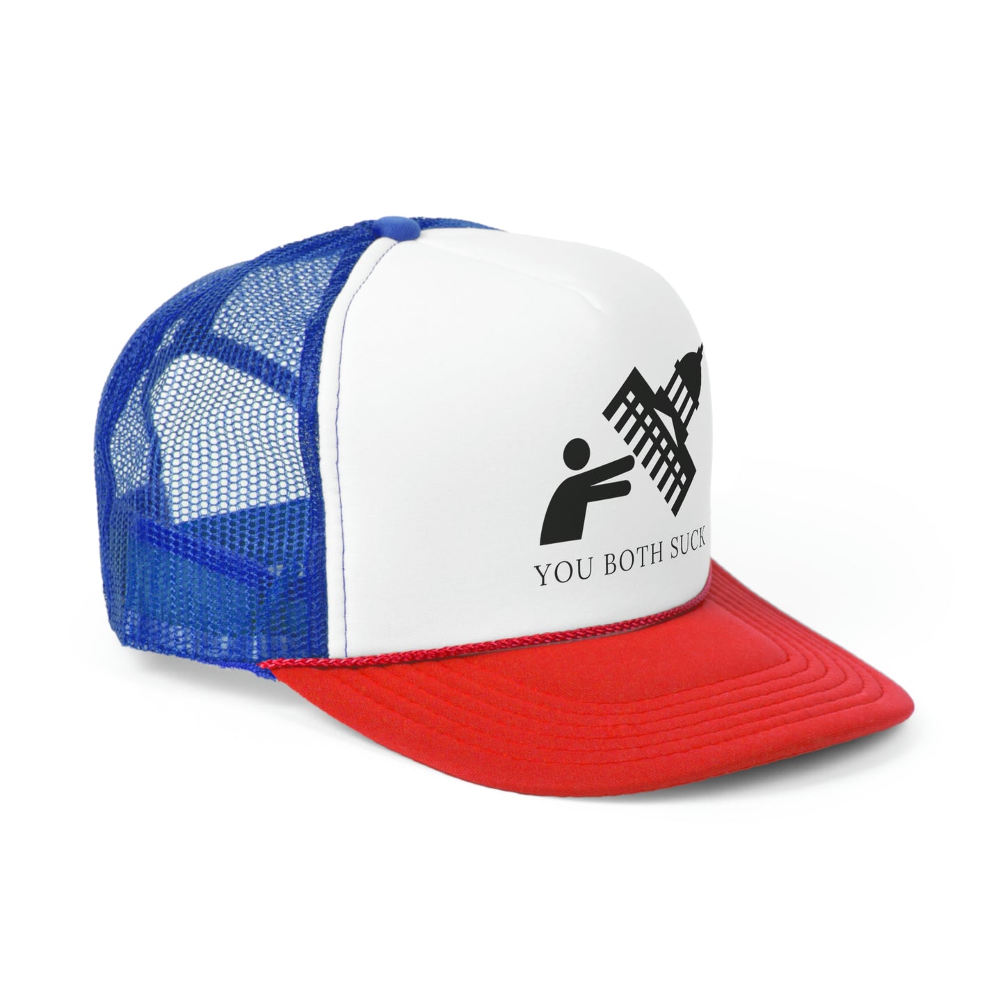They both suck Trucker hat