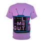 Let Me Out TV Polyester Tee