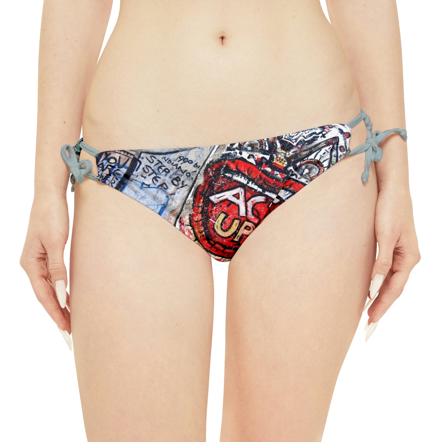 Let Me Out Act Up Strappy Bikini Set