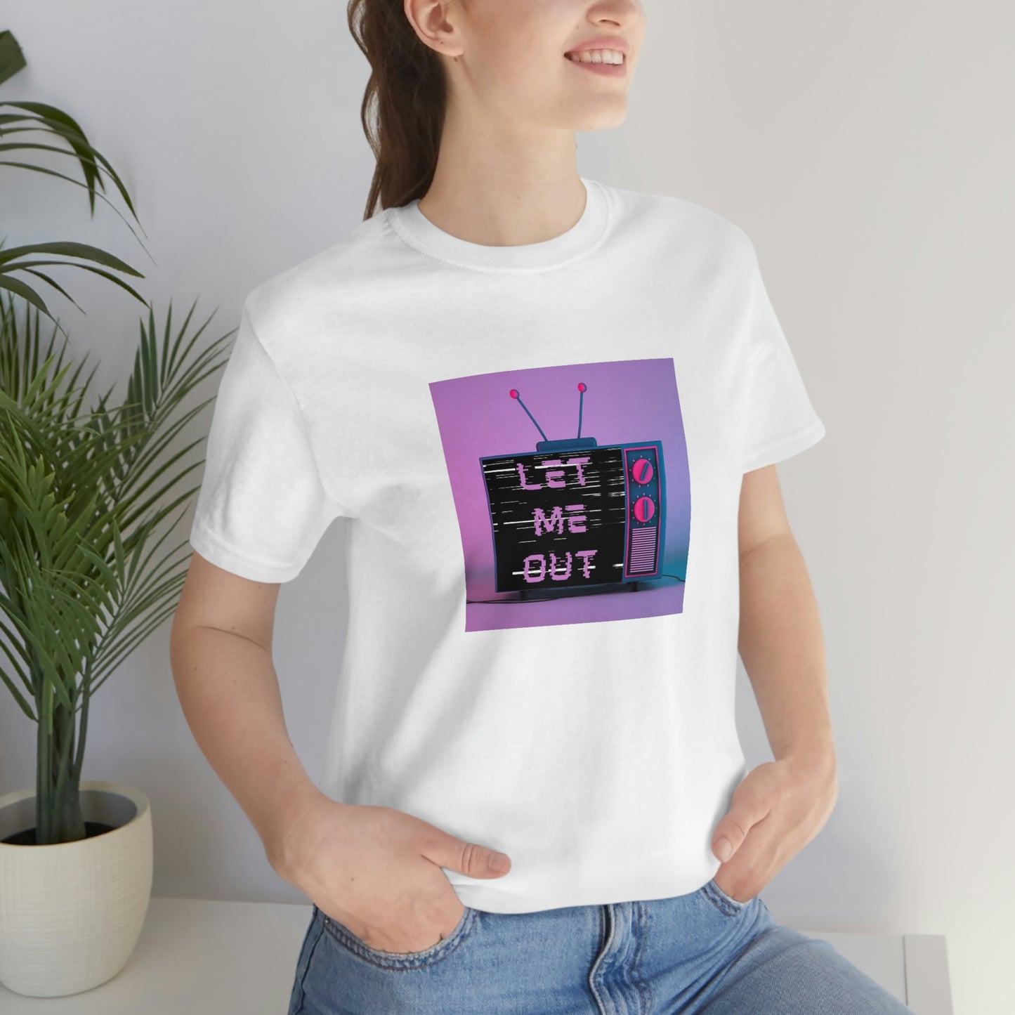 Let Me Out of this TV Short Sleeve Tee