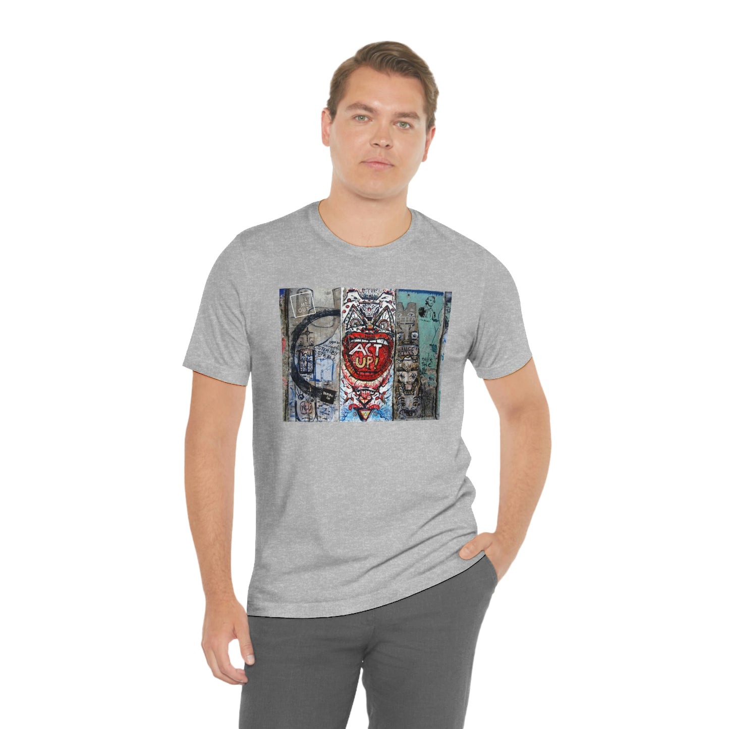 Act Up! Berlin Wall Graffiti Tee