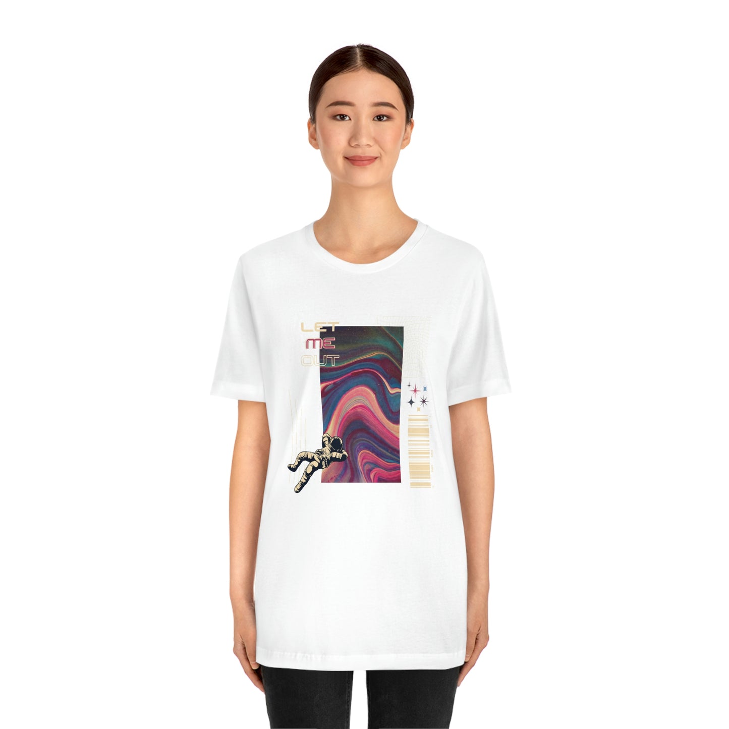 Let Me Out Retro-Space Short Sleeve Tee