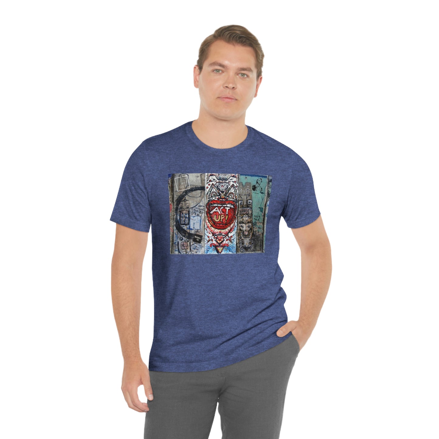 Act Up! Berlin Wall Graffiti Tee