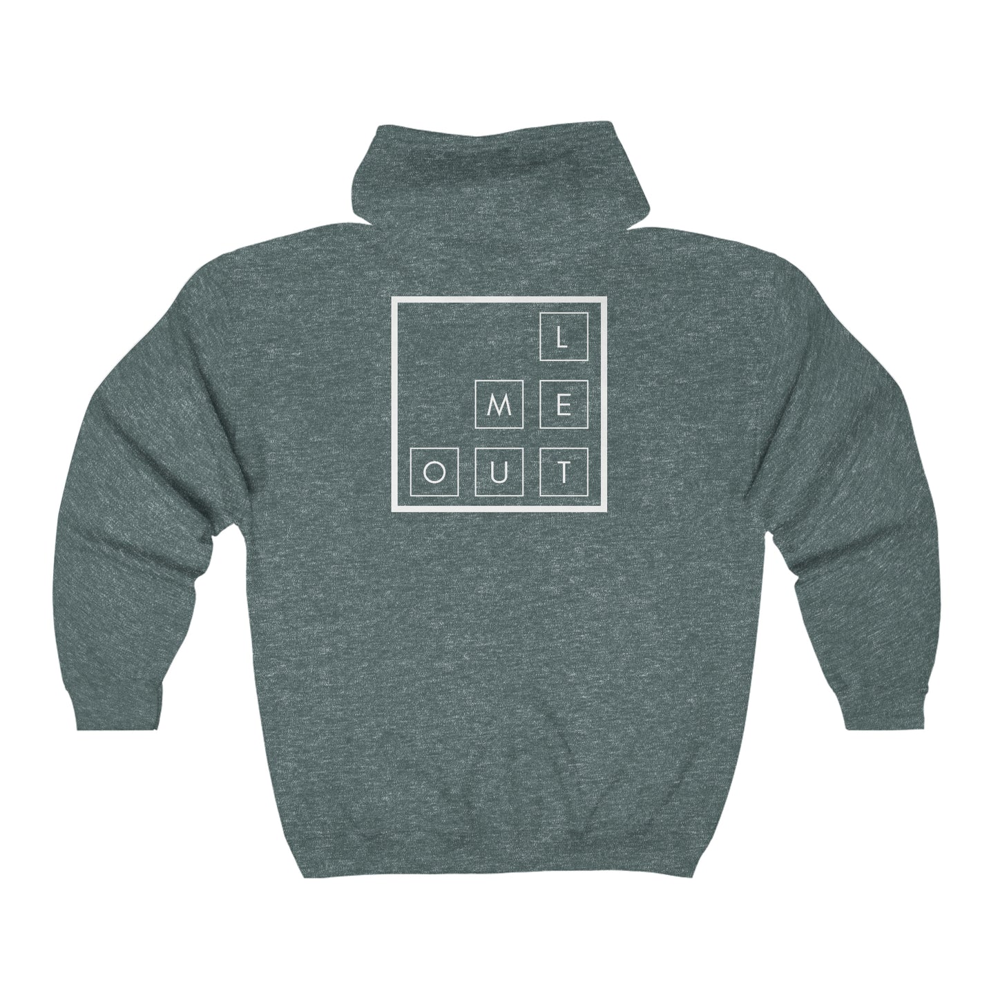 Let Me Out Boxes Zip up Sweatshirt